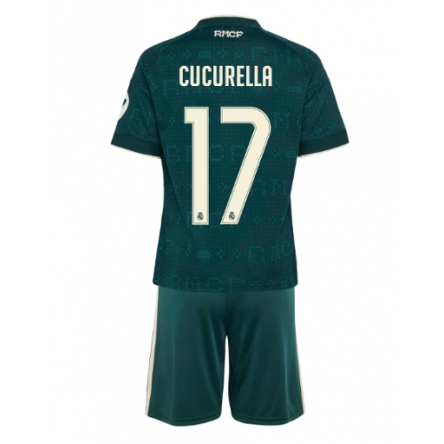 Real Madrid Marc Cucurella #17 Maglia Gara Trasferta Repliche 2026-27 Bambino Maniche Corte Real Madrid Marc Cucurella #17 Maglia Gara Trasferta Repliche 2026-27 Bambino Maniche Corte